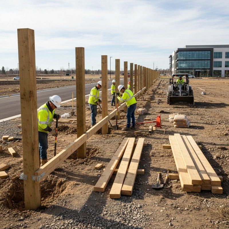 Silt Fence Installation